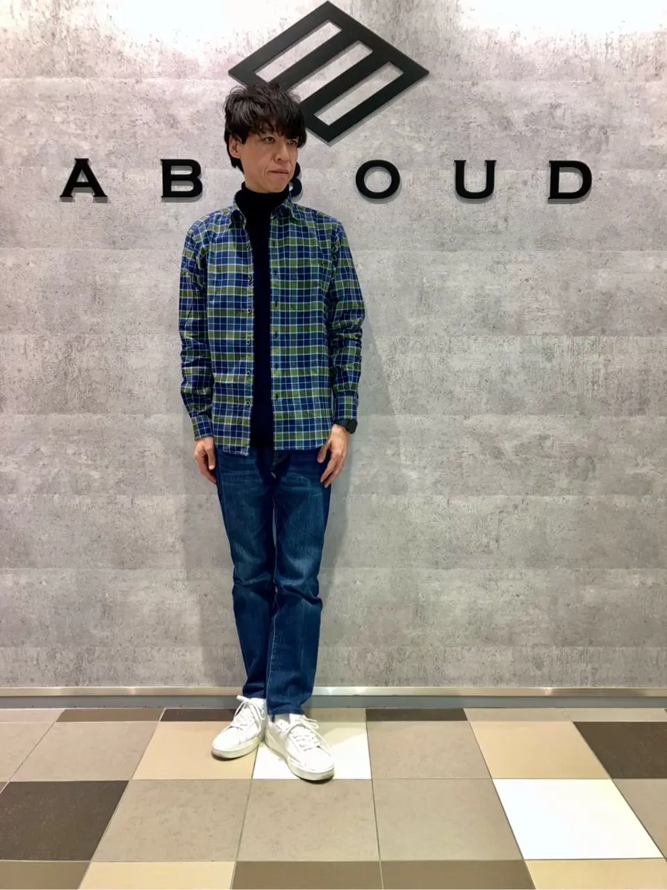 JOSEPH ABBOUD 足立 コーディネート画像