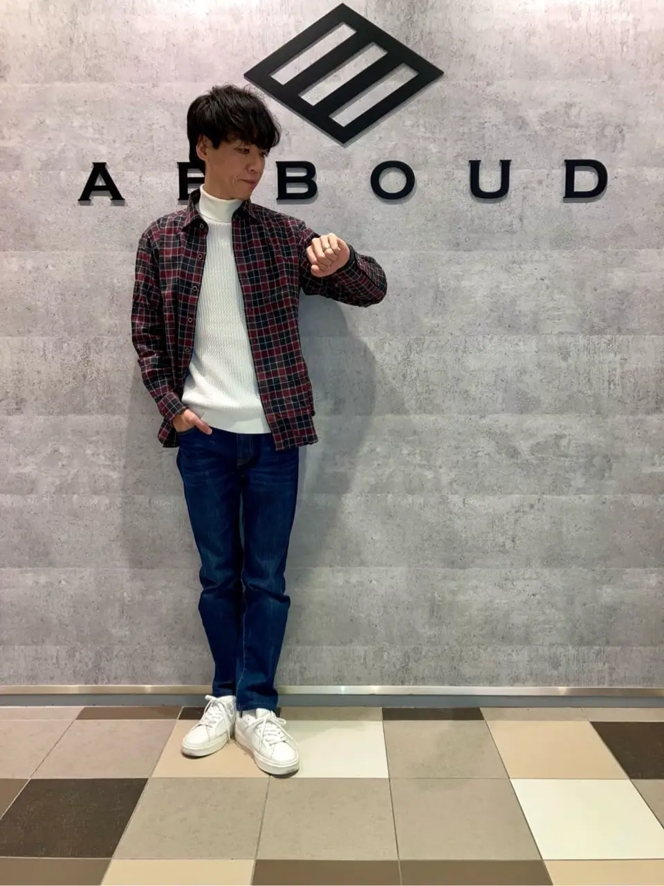 JOSEPH ABBOUD 足立 コーディネート画像