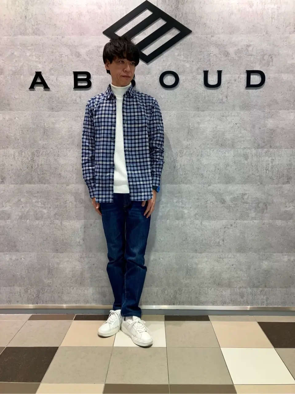 JOSEPH ABBOUD 足立 コーディネート画像