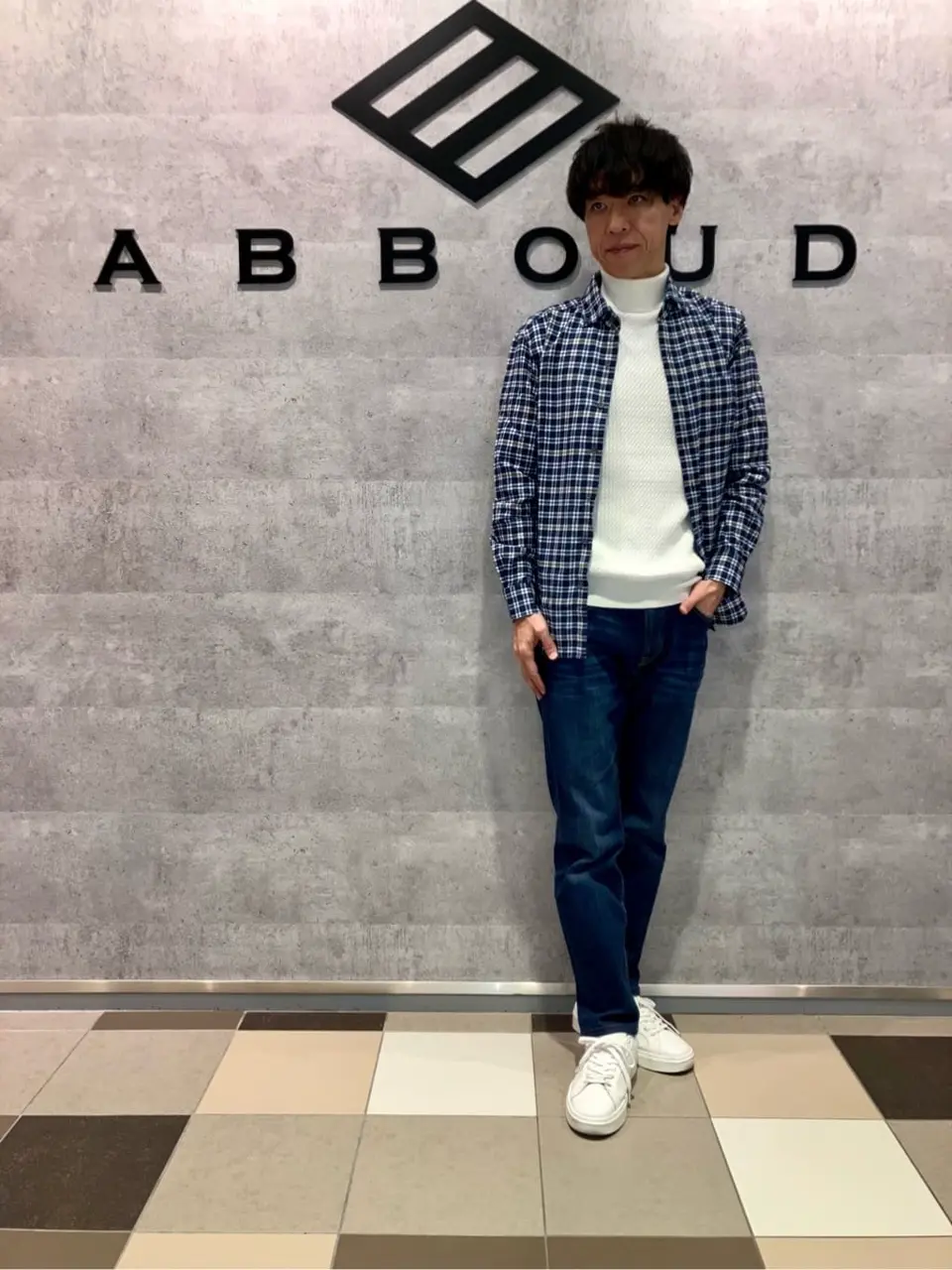 JOSEPH ABBOUD 足立 コーディネート画像