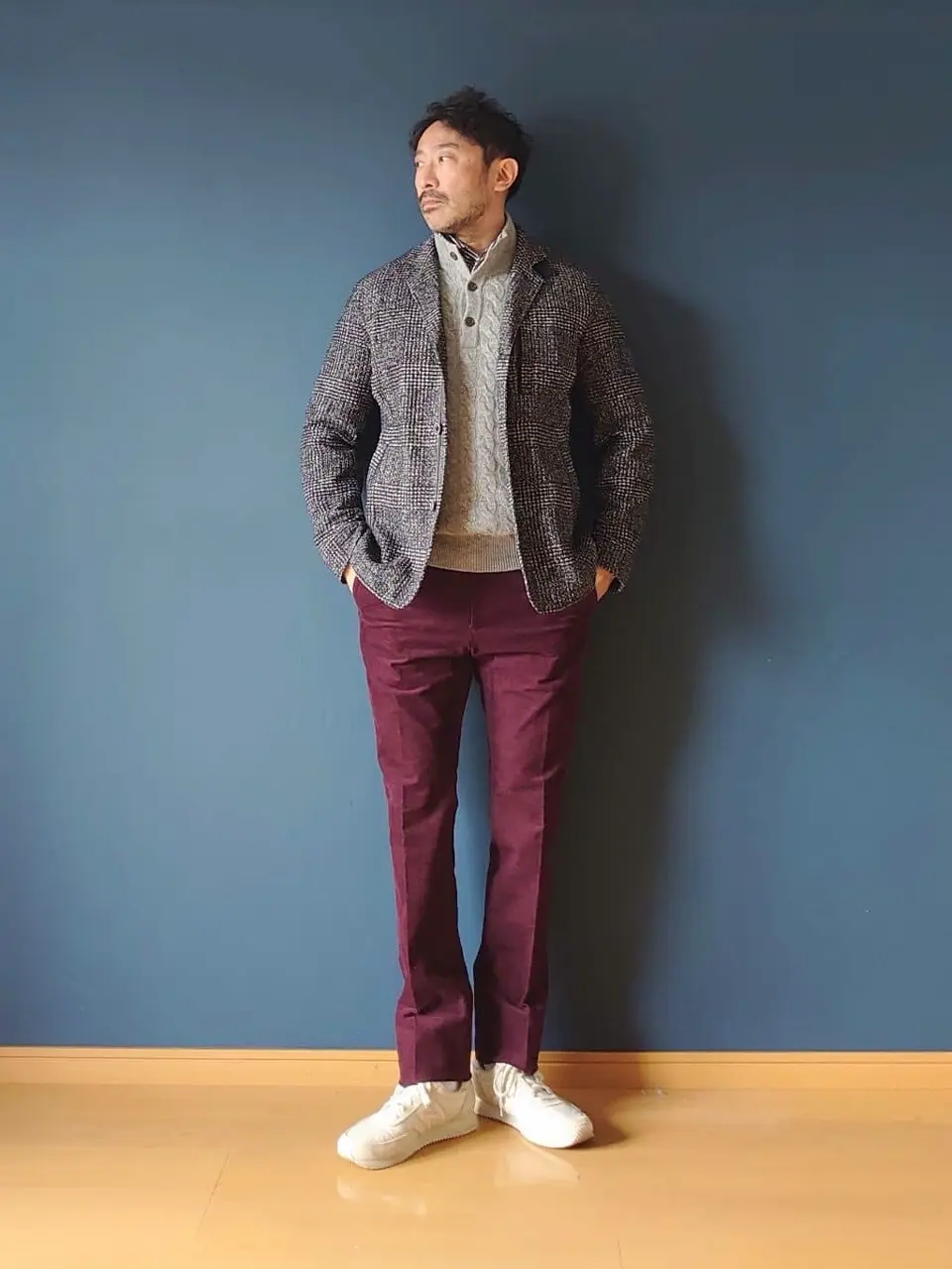 JOSEPH ABBOUD 安東 コーディネート画像