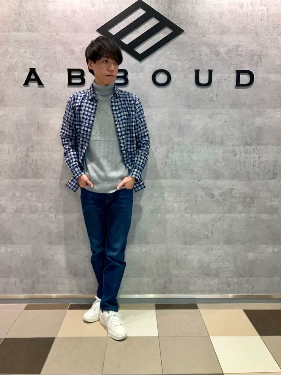 JOSEPH ABBOUD 足立 コーディネート画像