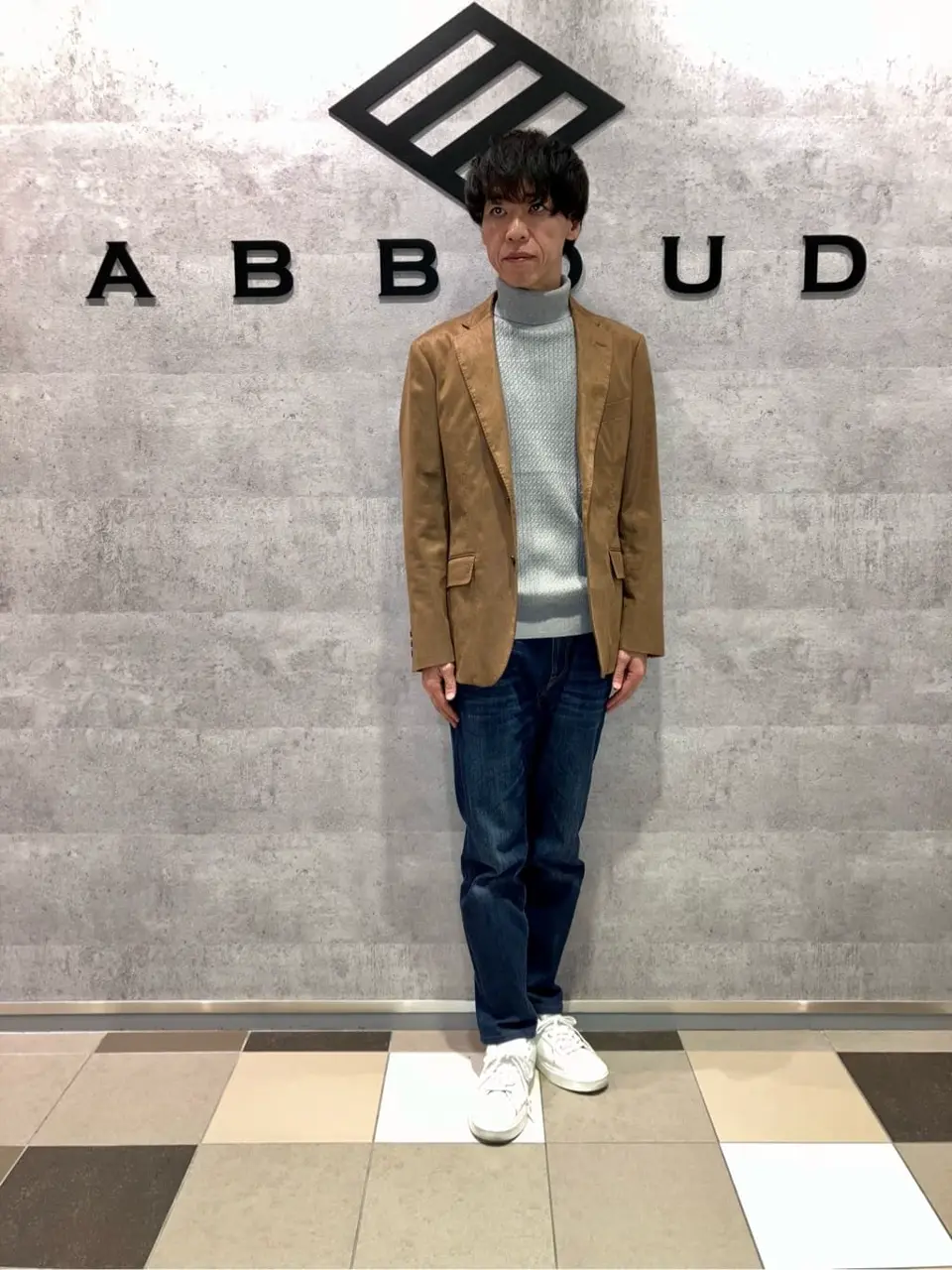 JOSEPH ABBOUD 足立 コーディネート画像