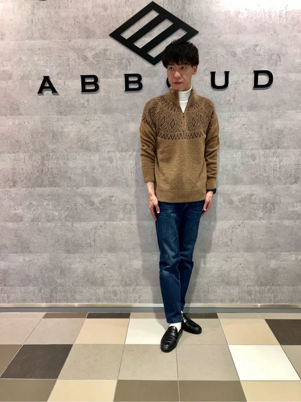 JOSEPH ABBOUD 足立 コーディネート画像