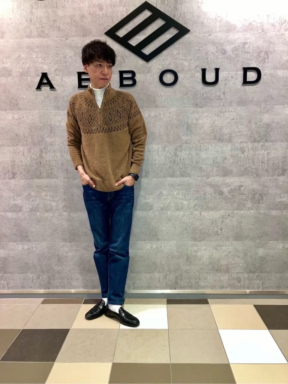 JOSEPH ABBOUD 足立 コーディネート画像