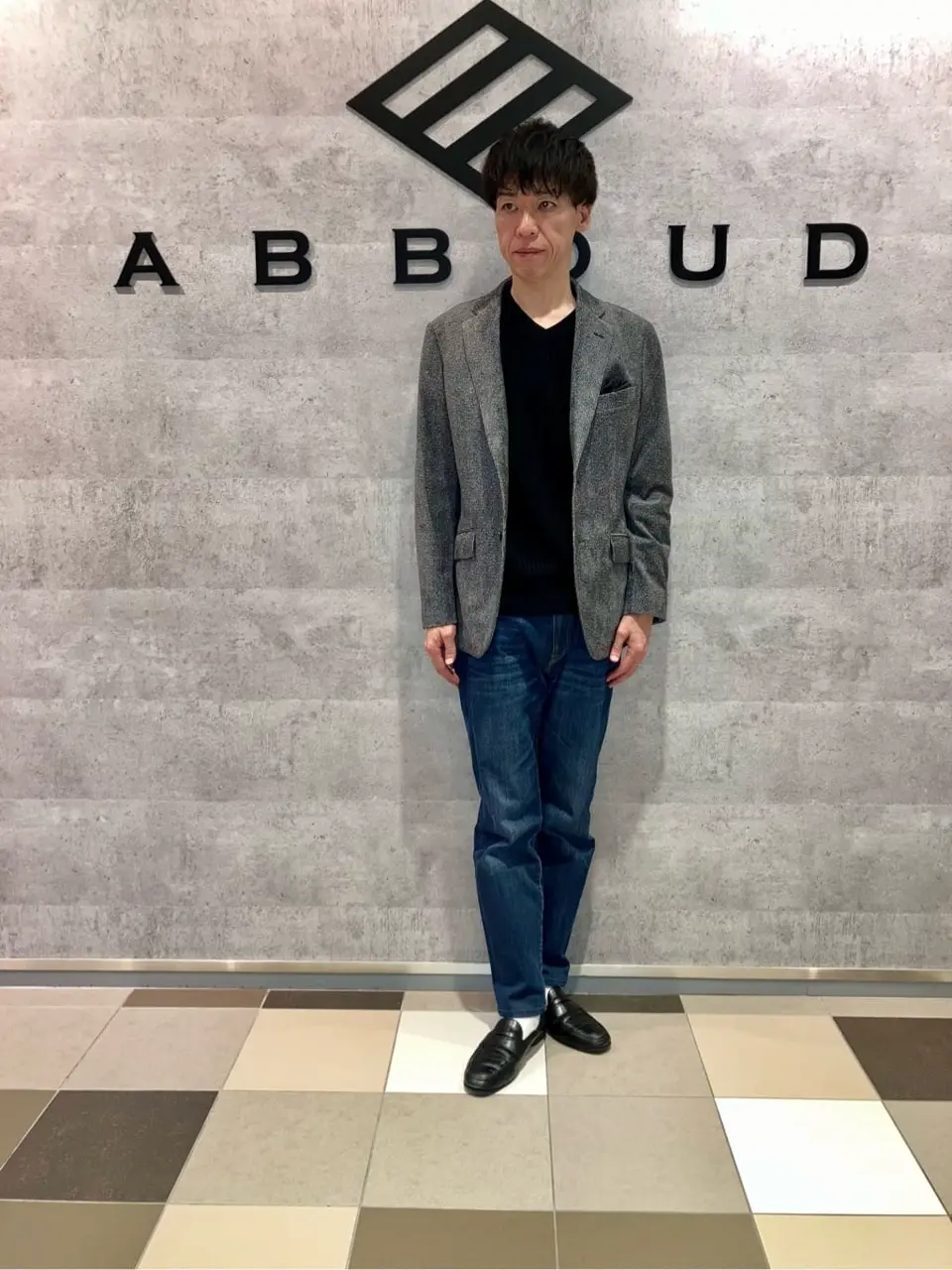 JOSEPH ABBOUD 足立 コーディネート画像