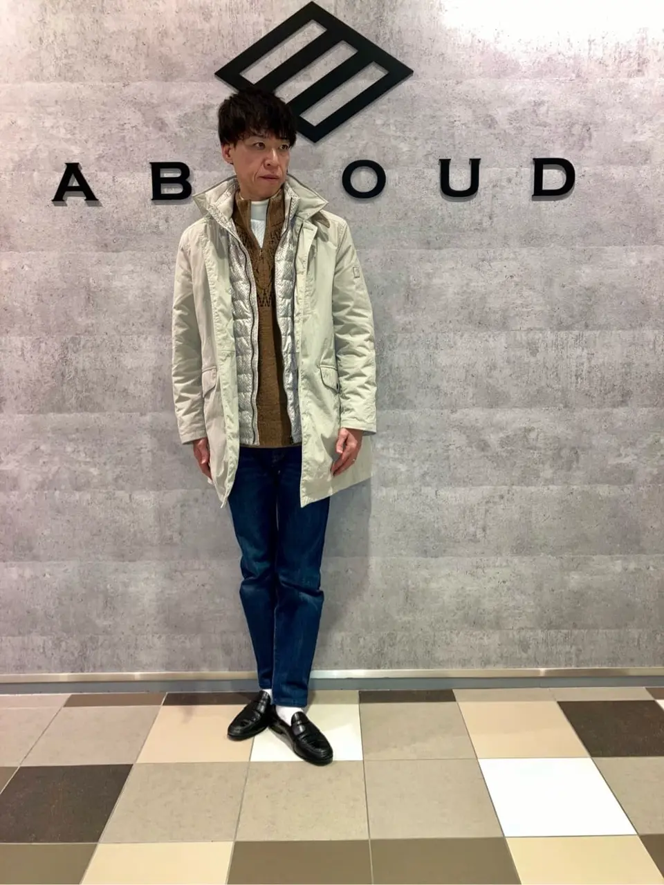 JOSEPH ABBOUD 足立 コーディネート画像