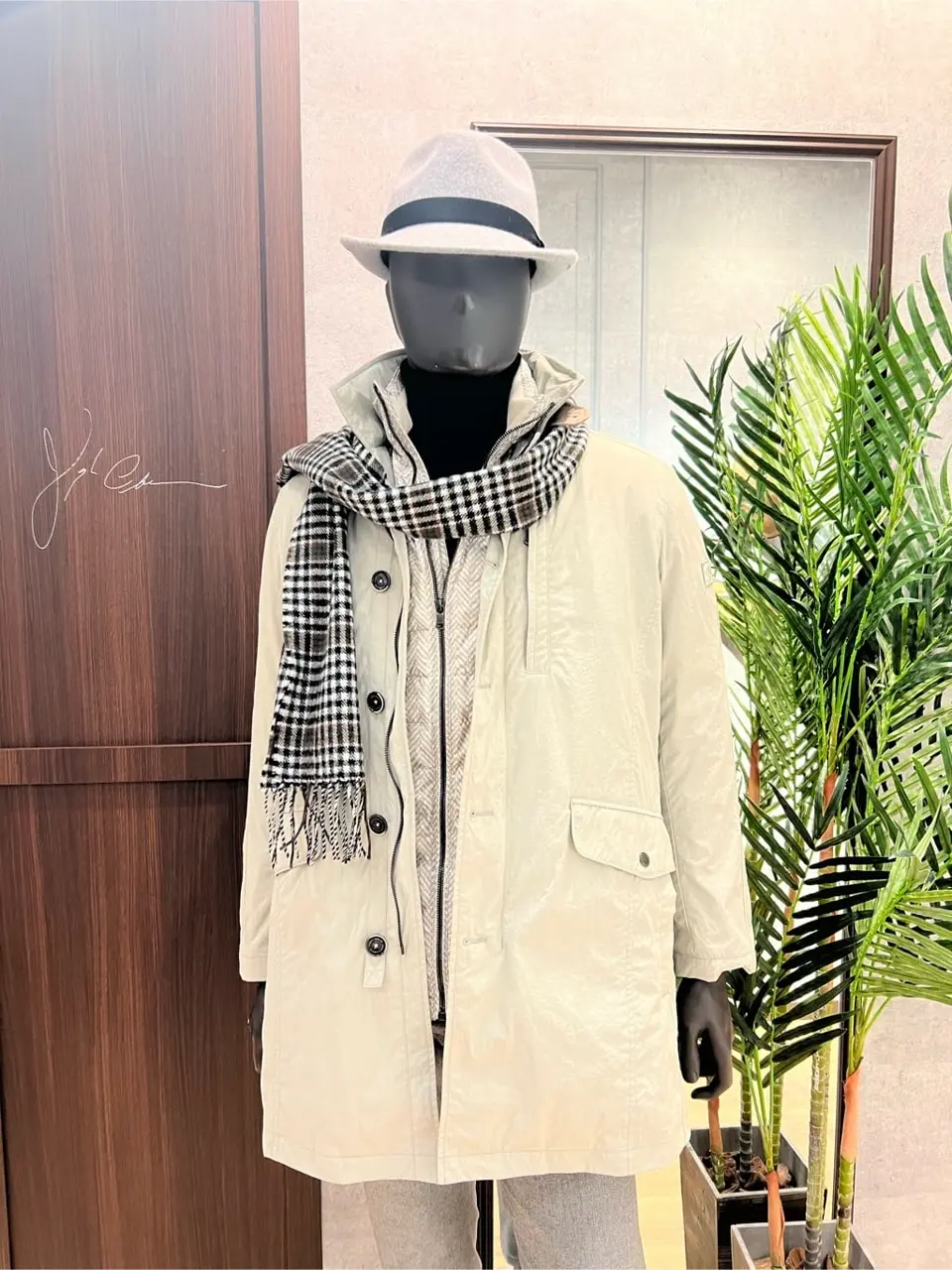 JOSEPH ABBOUD 上條 コーディネート画像