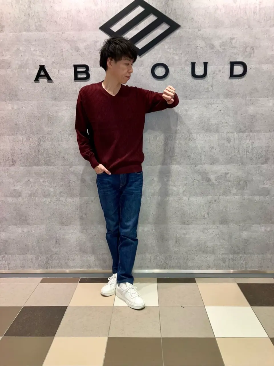 JOSEPH ABBOUD 足立 コーディネート画像