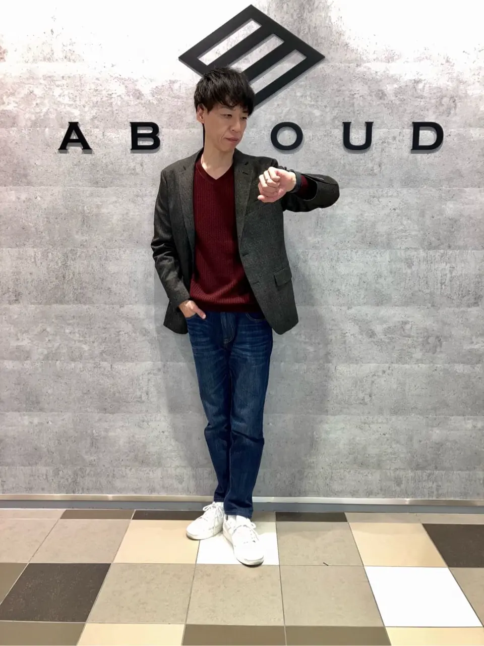 JOSEPH ABBOUD 足立 コーディネート画像