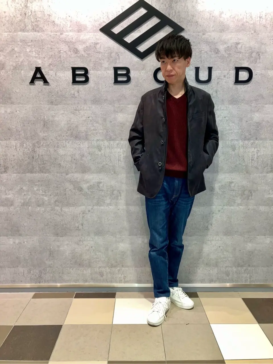 JOSEPH ABBOUD 足立 コーディネート画像