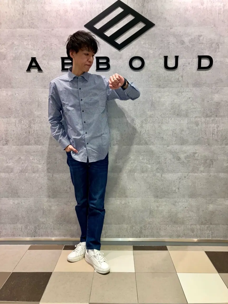 JOSEPH ABBOUD 足立 コーディネート画像