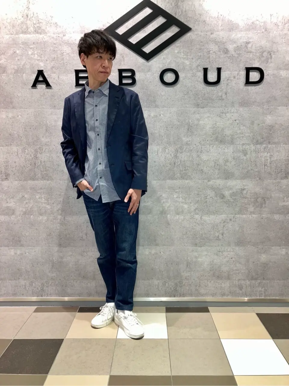 JOSEPH ABBOUD 足立 コーディネート画像