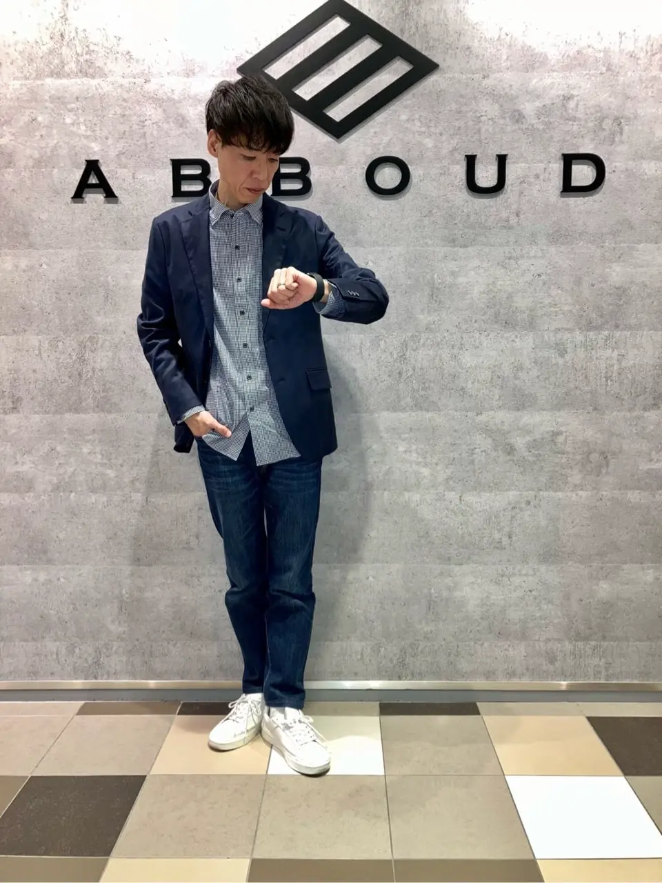 JOSEPH ABBOUD 足立 コーディネート画像