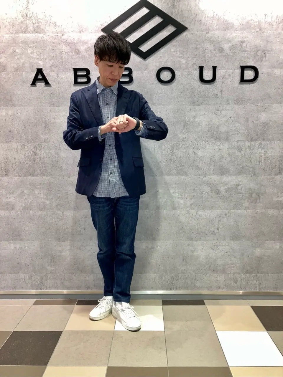 JOSEPH ABBOUD 足立 コーディネート画像