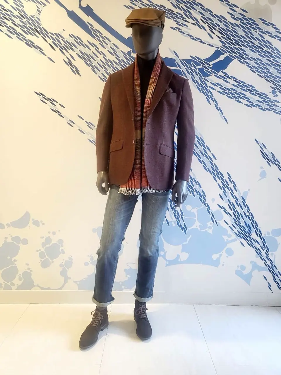 JOSEPH ABBOUD 亀井 コーディネート画像