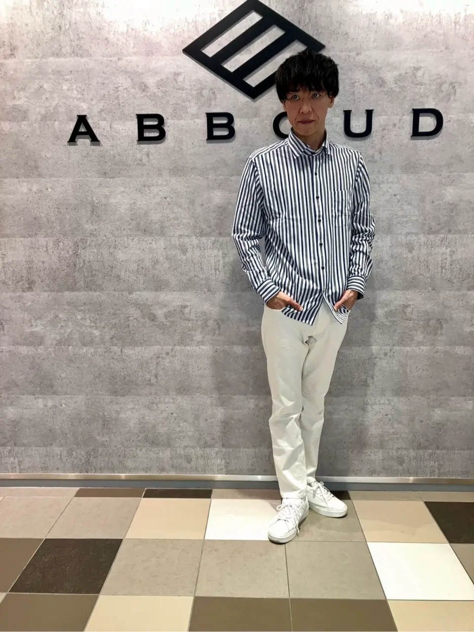 JOSEPH ABBOUD 足立 コーディネート画像