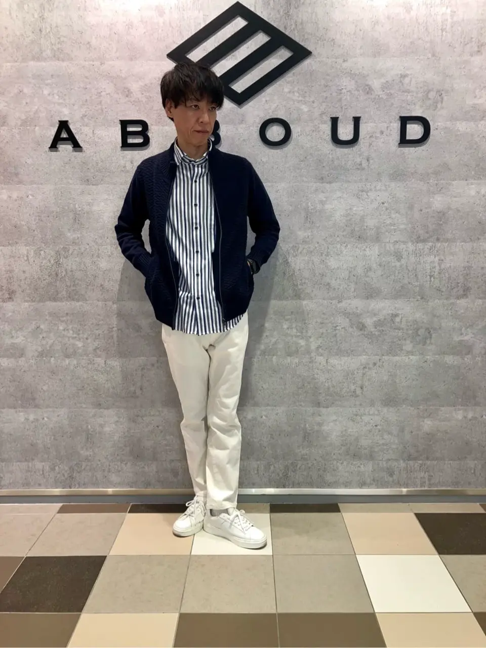 JOSEPH ABBOUD 足立 コーディネート画像