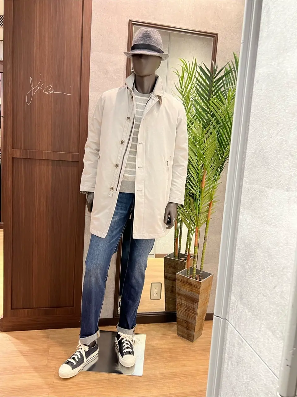 JOSEPH ABBOUD 上條 コーディネート画像