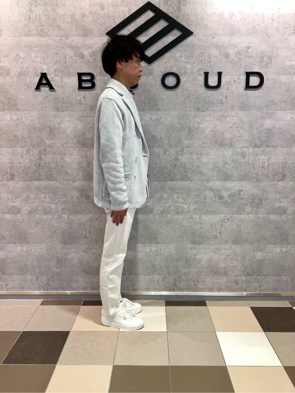 JOSEPH ABBOUD 足立 コーディネート画像