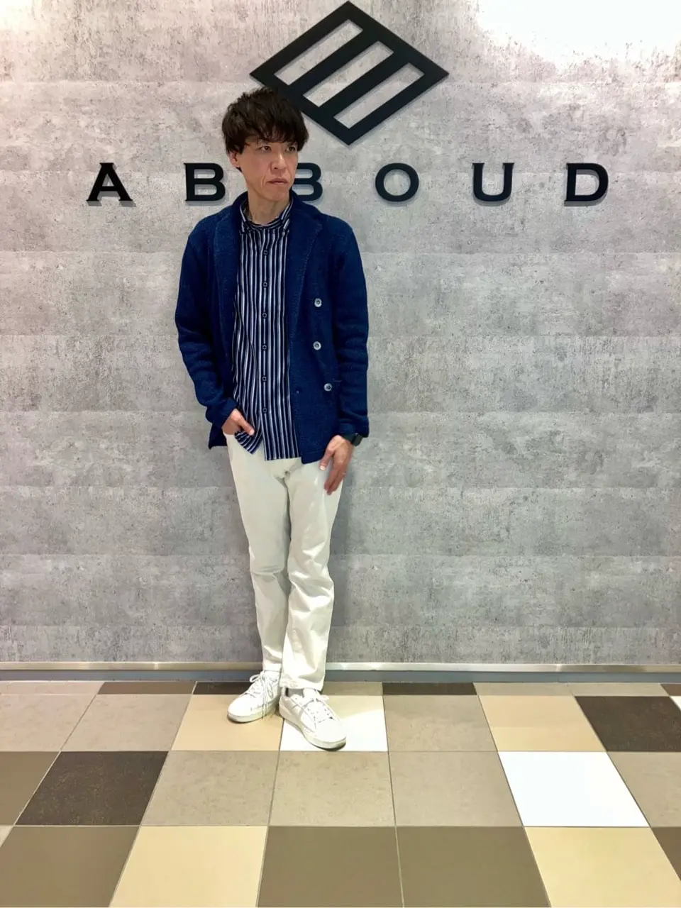 JOSEPH ABBOUD 足立 コーディネート画像