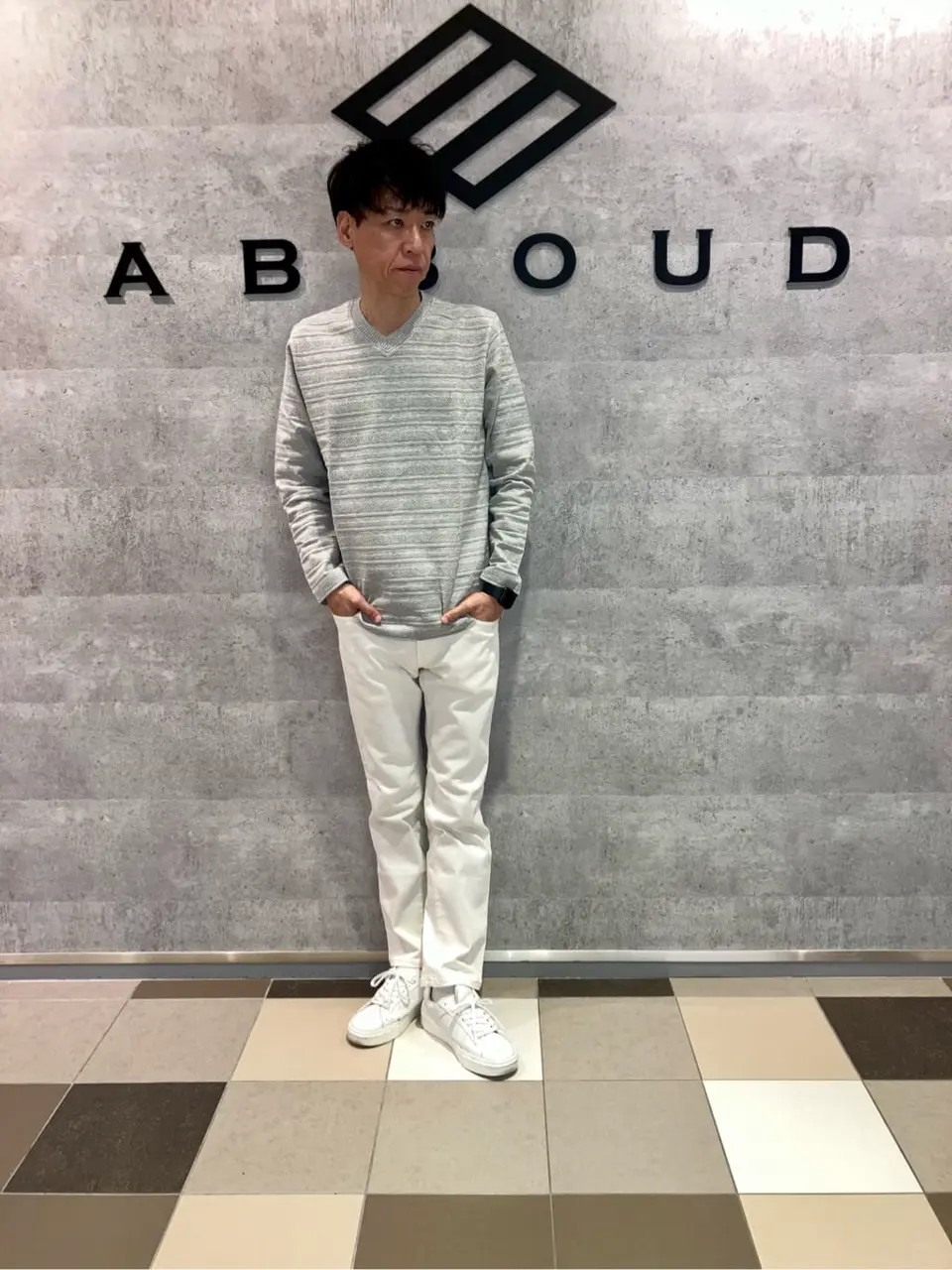 JOSEPH ABBOUD 足立 コーディネート画像