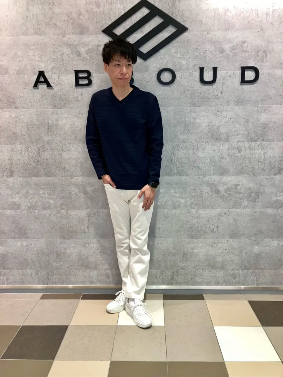 JOSEPH ABBOUD 足立 コーディネート画像