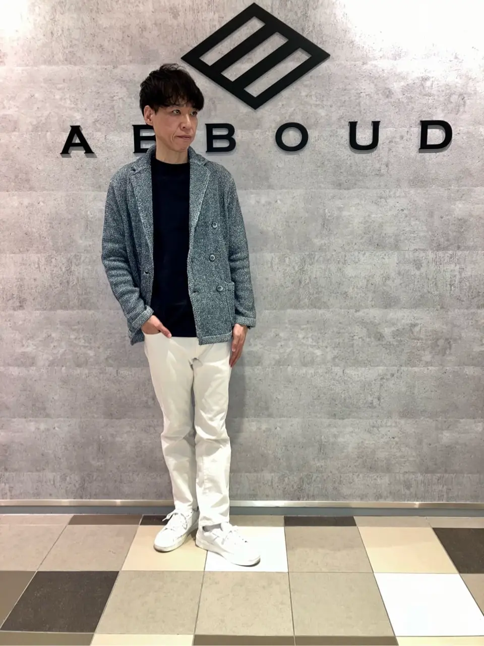 JOSEPH ABBOUD 足立 コーディネート画像