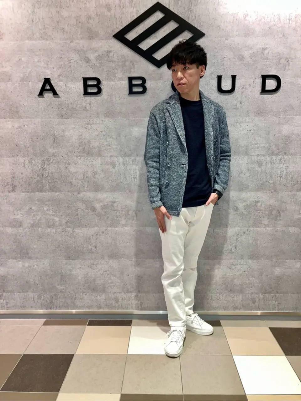 JOSEPH ABBOUD 足立 コーディネート画像