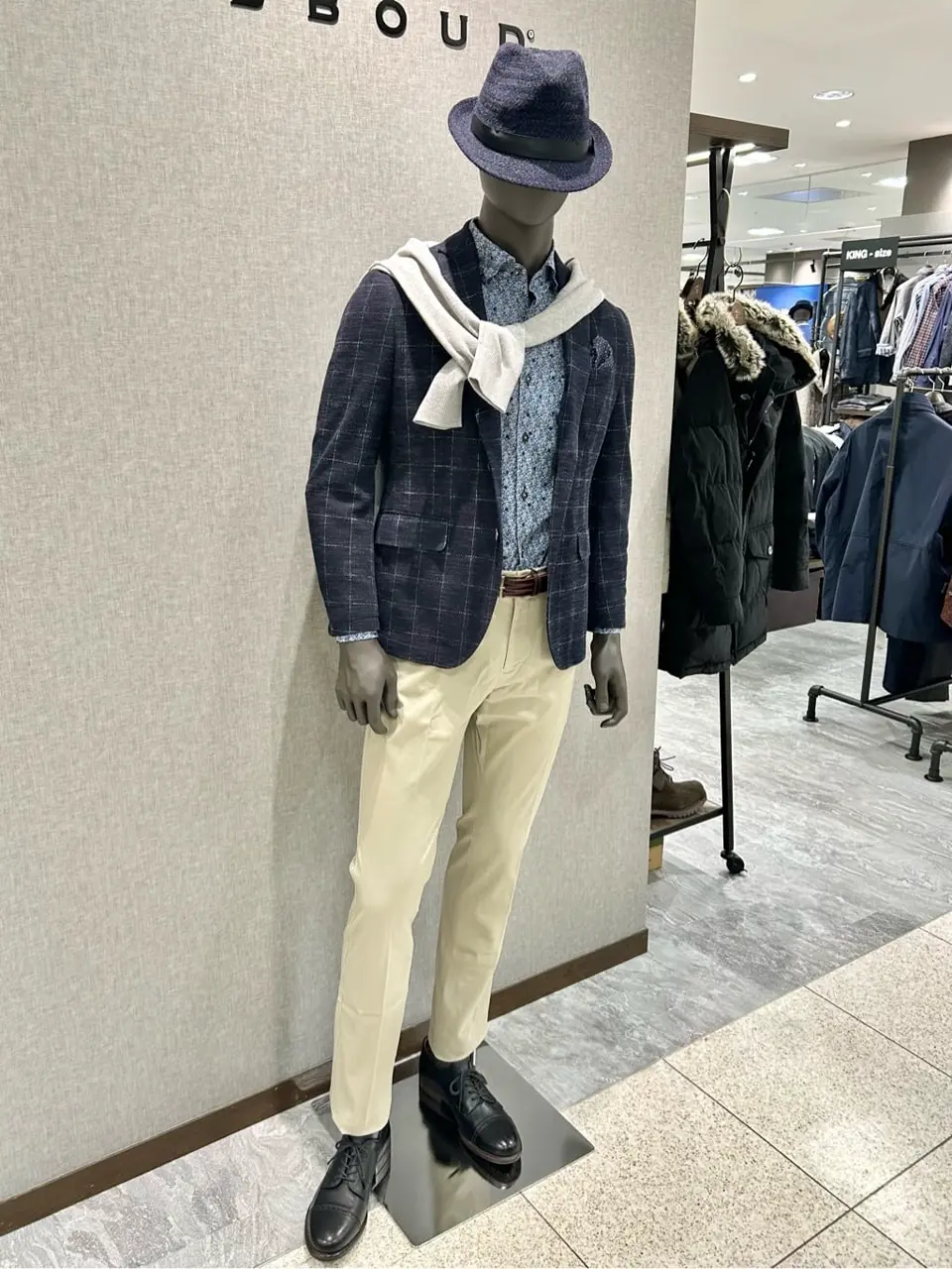 JOSEPH ABBOUD 上田 コーディネート画像