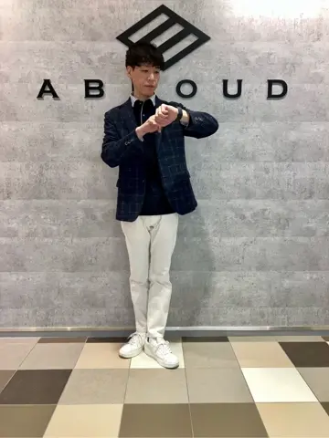 JOSEPH ABBOUD 足立 コーディネート画像