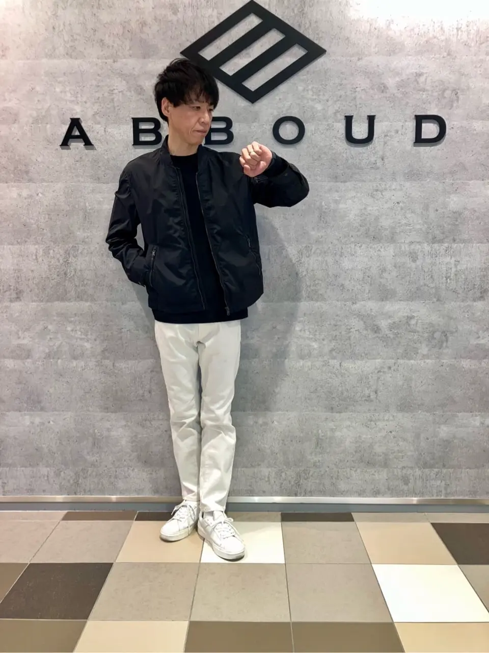 JOSEPH ABBOUD 足立 コーディネート画像