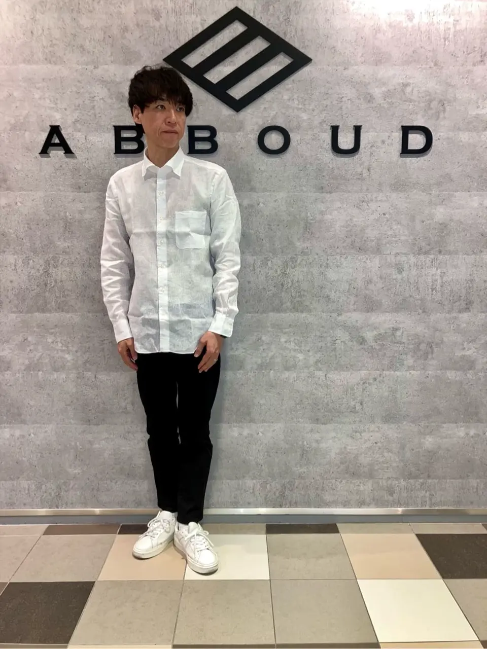 JOSEPH ABBOUD 足立 コーディネート画像