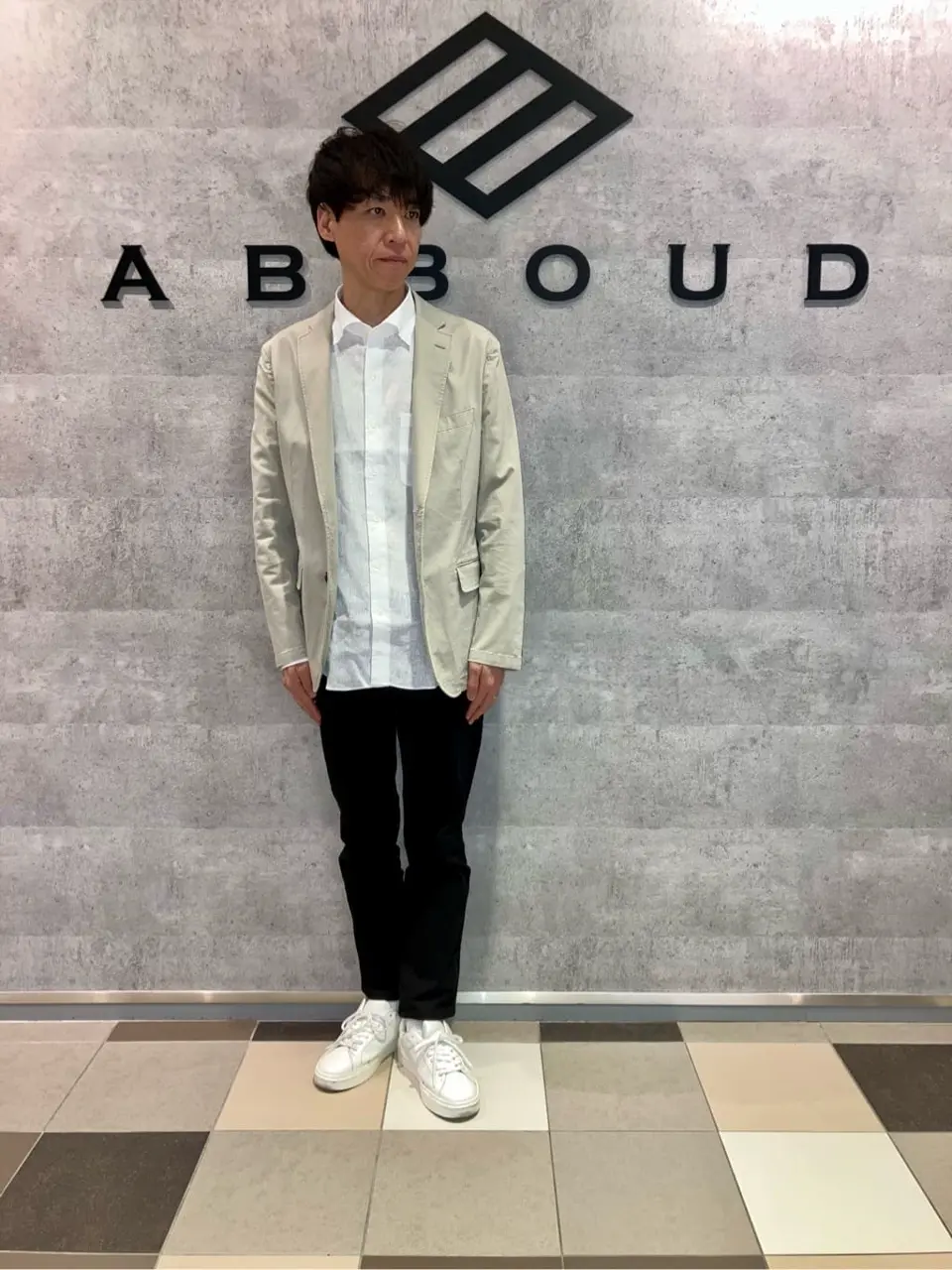 JOSEPH ABBOUD 足立 コーディネート画像