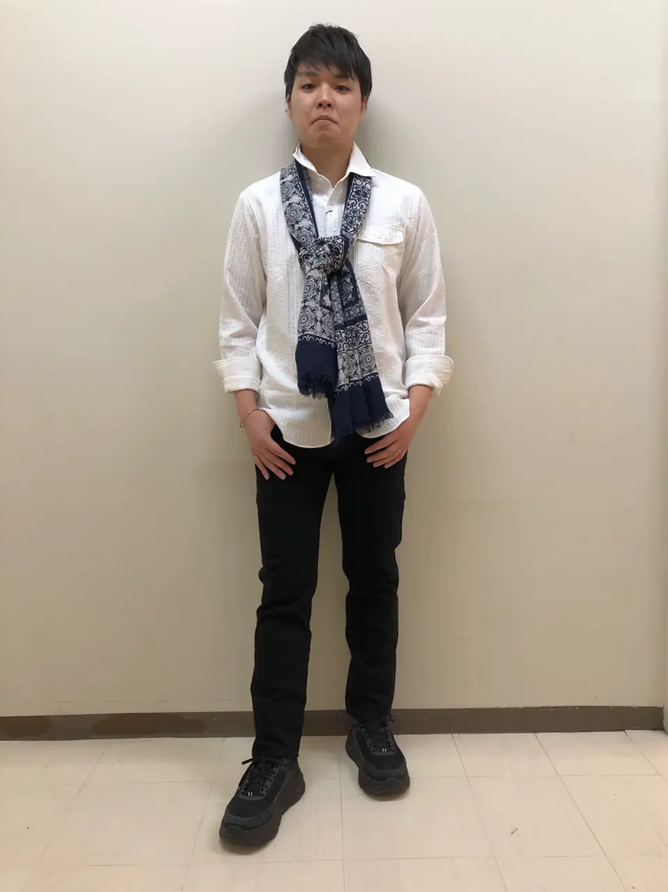 JOSEPH ABBOUD 森部 コーディネート画像