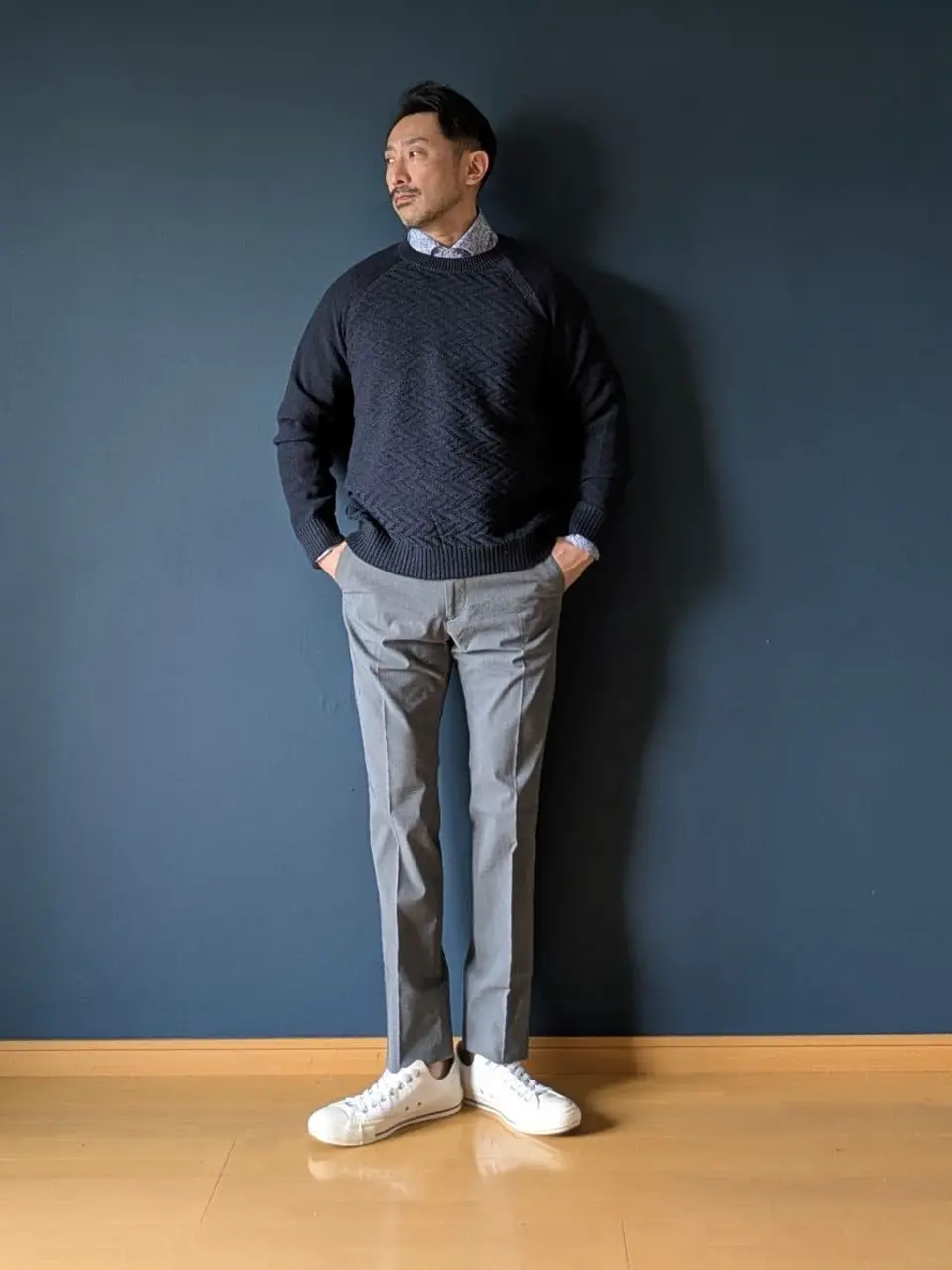 JOSEPH ABBOUD 安東 コーディネート画像