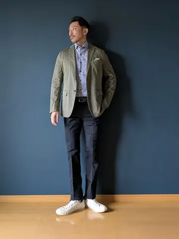 JOSEPH ABBOUD 安東 コーディネート画像