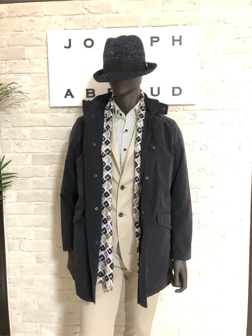 JOSEPH ABBOUD 山口 コーディネート画像