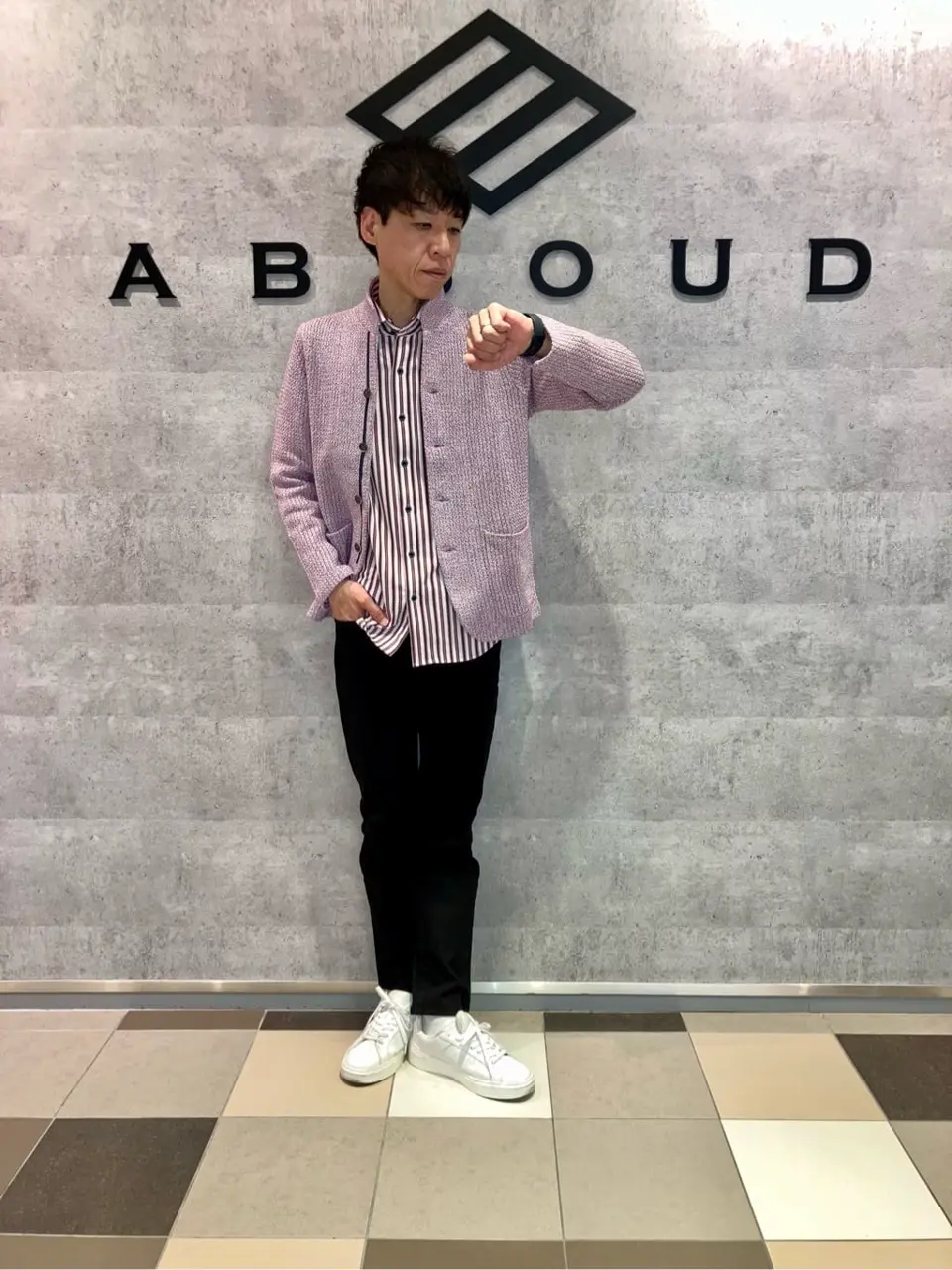 JOSEPH ABBOUD 足立 コーディネート画像