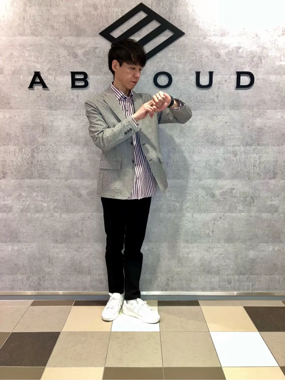 JOSEPH ABBOUD 足立 コーディネート画像