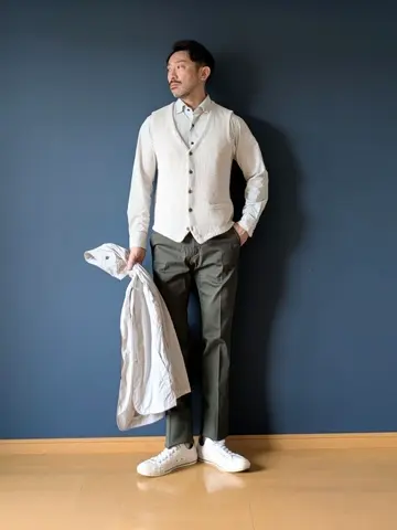 JOSEPH ABBOUD 安東 コーディネート画像