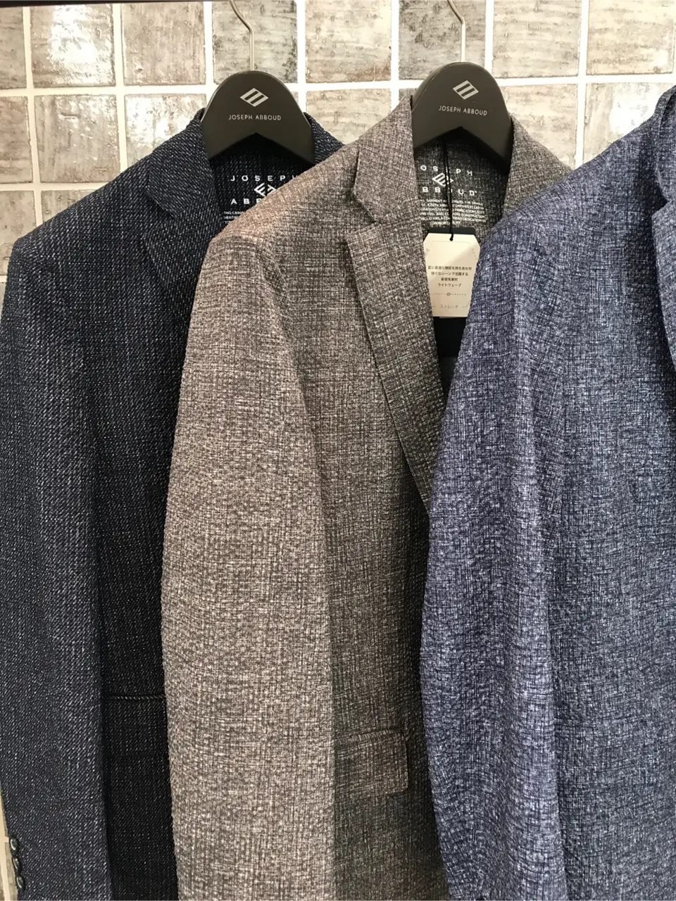 JOSEPH ABBOUD 前田 コーディネート画像