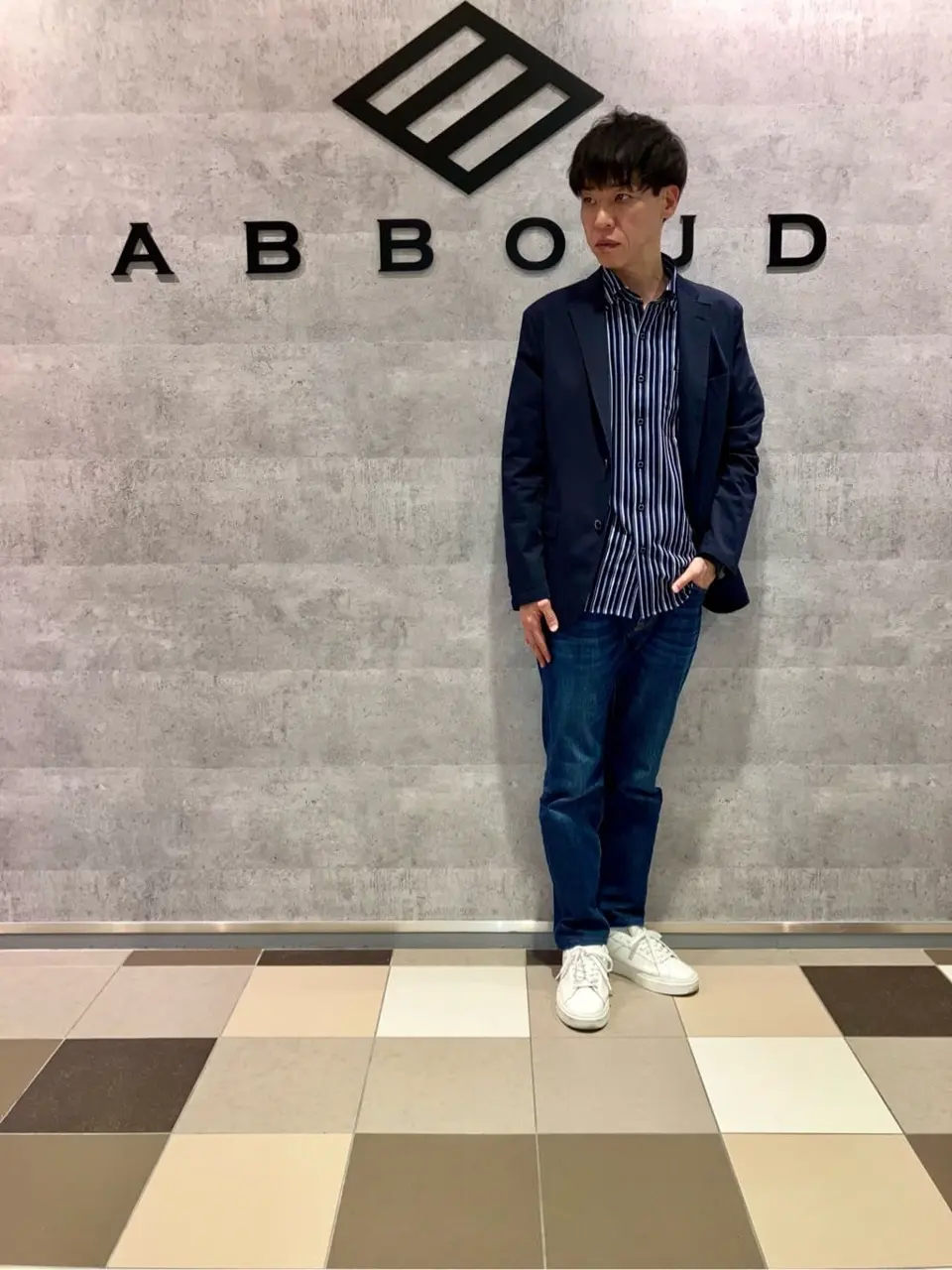 JOSEPH ABBOUD 足立 コーディネート画像