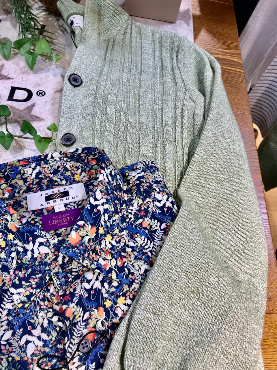 JOSEPH ABBOUD 中島 コーディネート画像