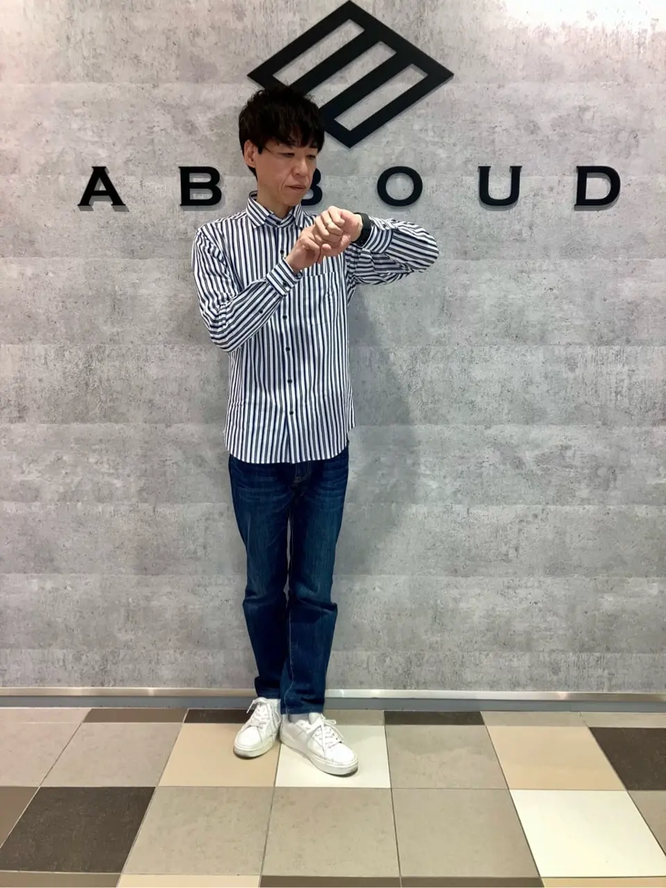 JOSEPH ABBOUD 足立 コーディネート画像