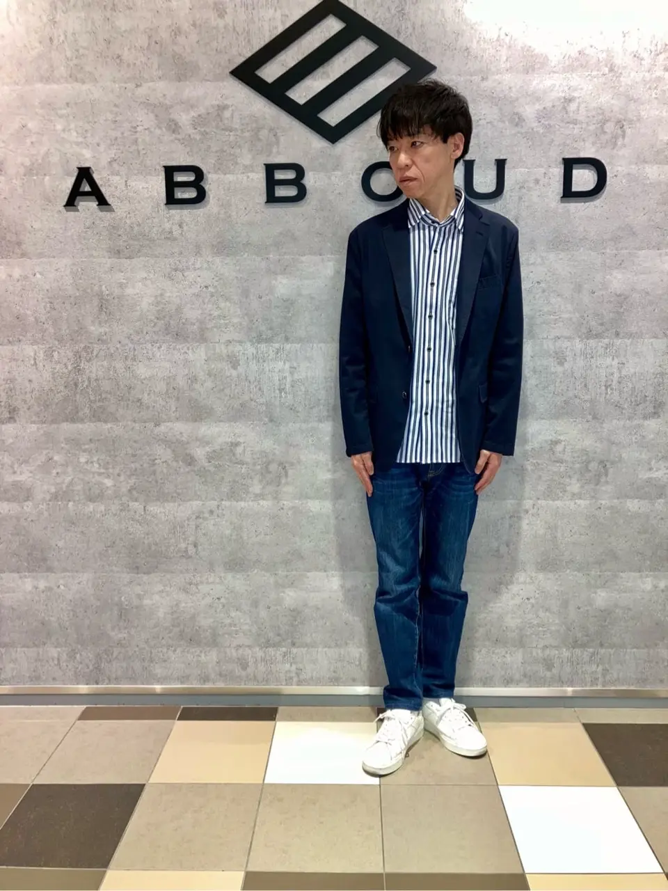 JOSEPH ABBOUD 足立 コーディネート画像