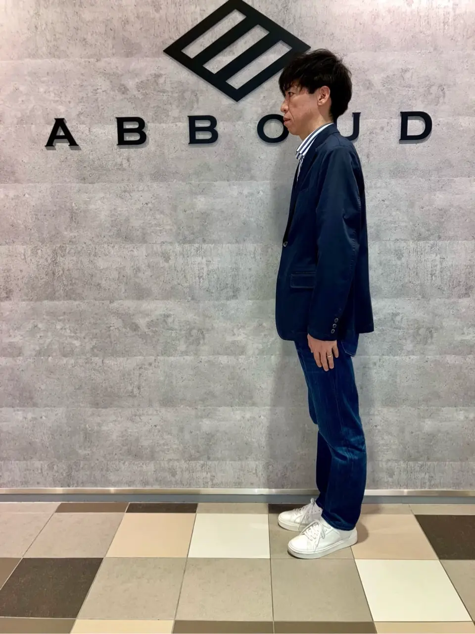 JOSEPH ABBOUD 足立 コーディネート画像