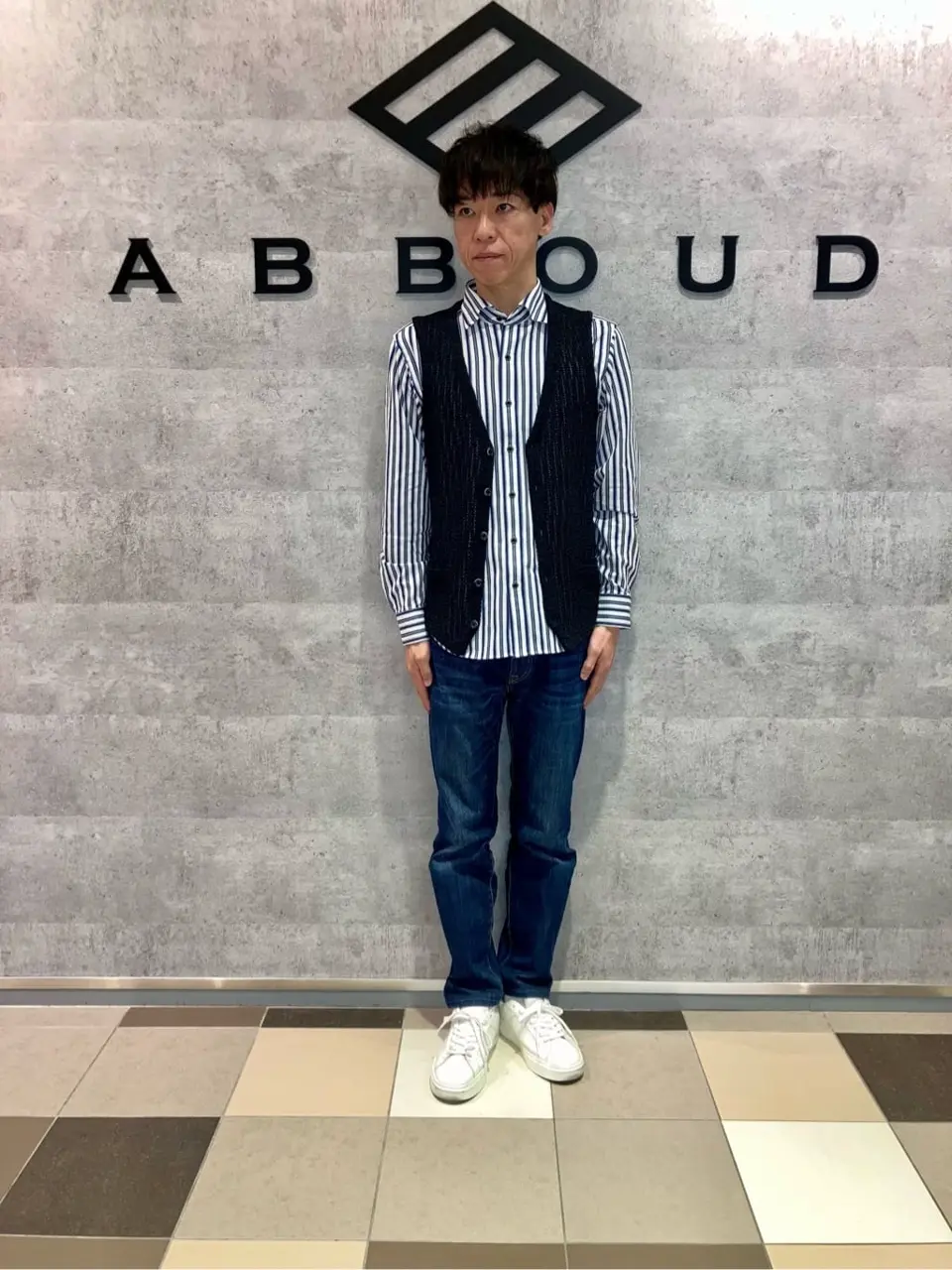 JOSEPH ABBOUD 足立 コーディネート画像