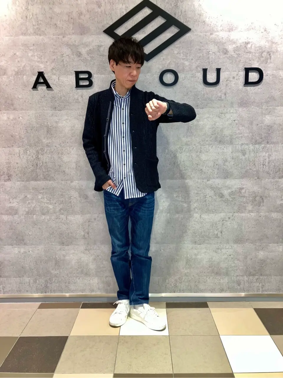 JOSEPH ABBOUD 足立 コーディネート画像