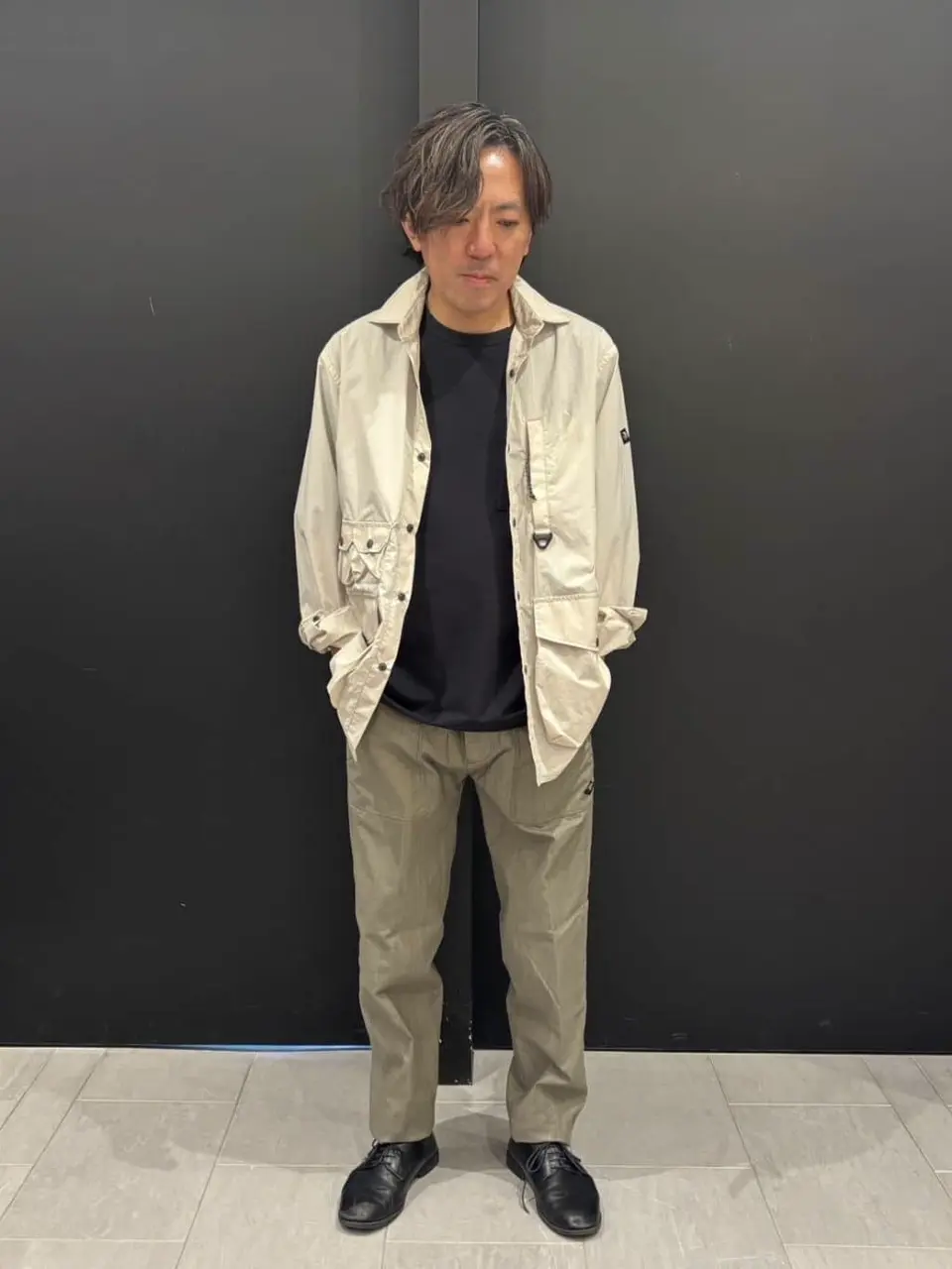 JOSEPH ABBOUD 畑岡 コーディネート画像